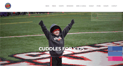 Desktop Screenshot of cuddlesforkids.net